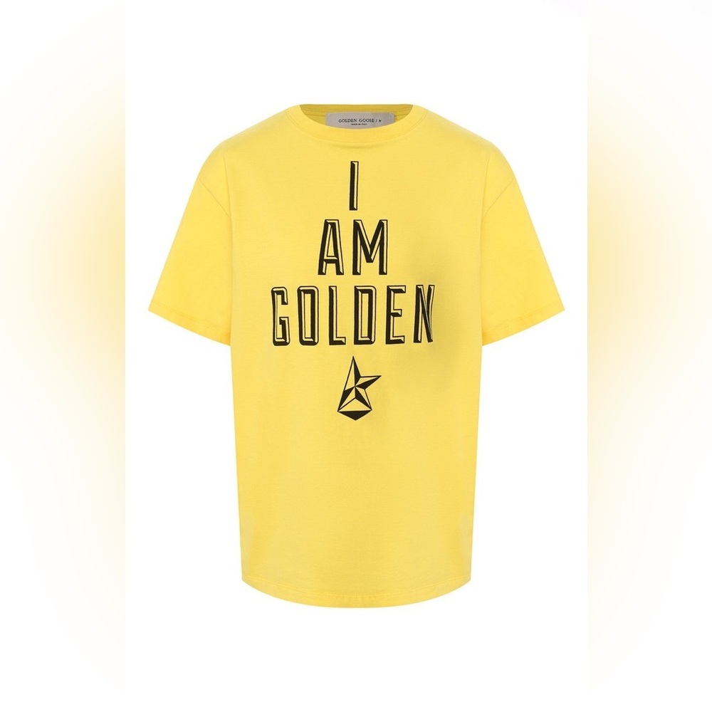 Golden Goose Graphic Print Crew Neck Shirt B2308